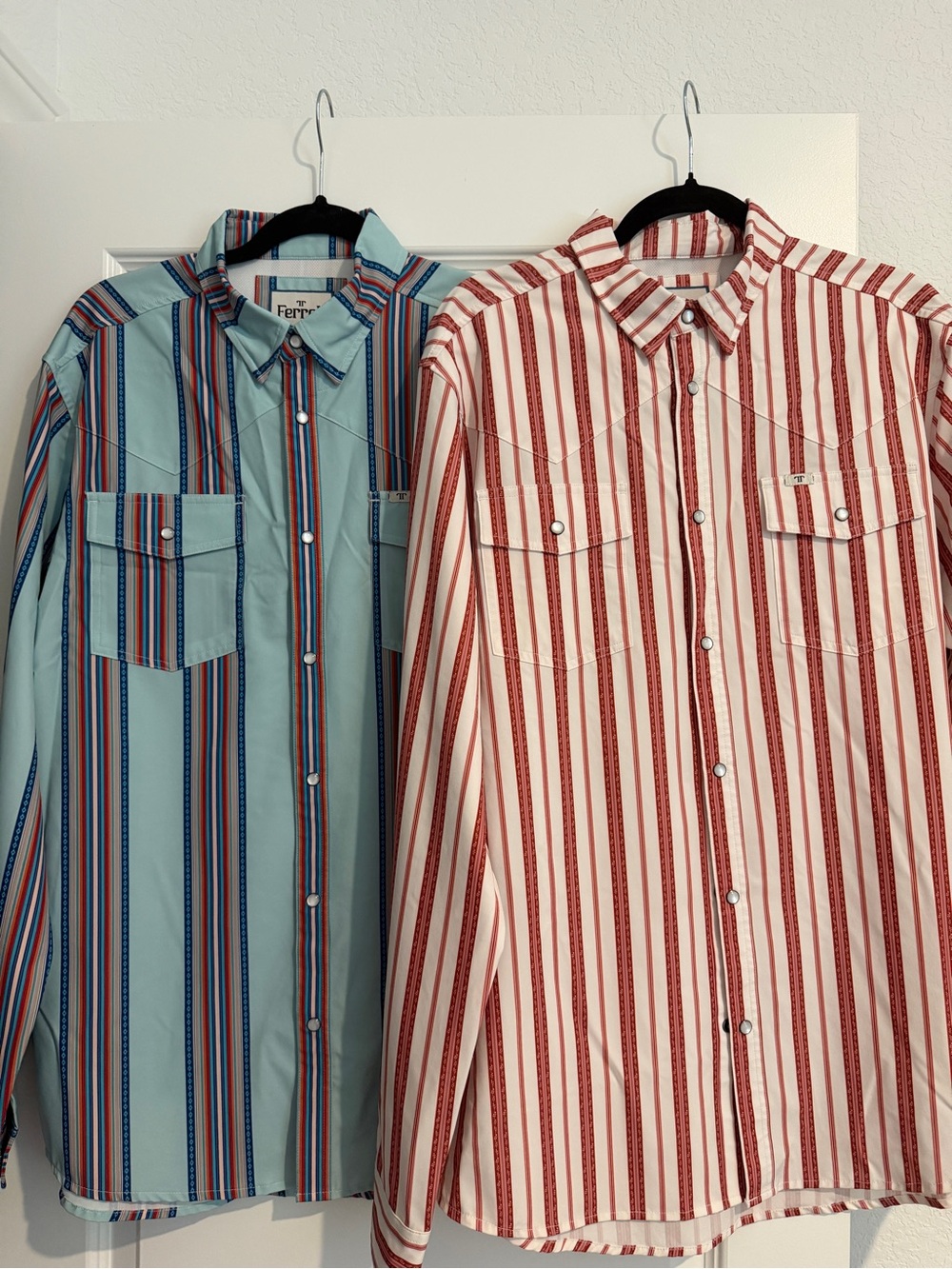 Ferrell Pearl Snap Button-Up Shirts